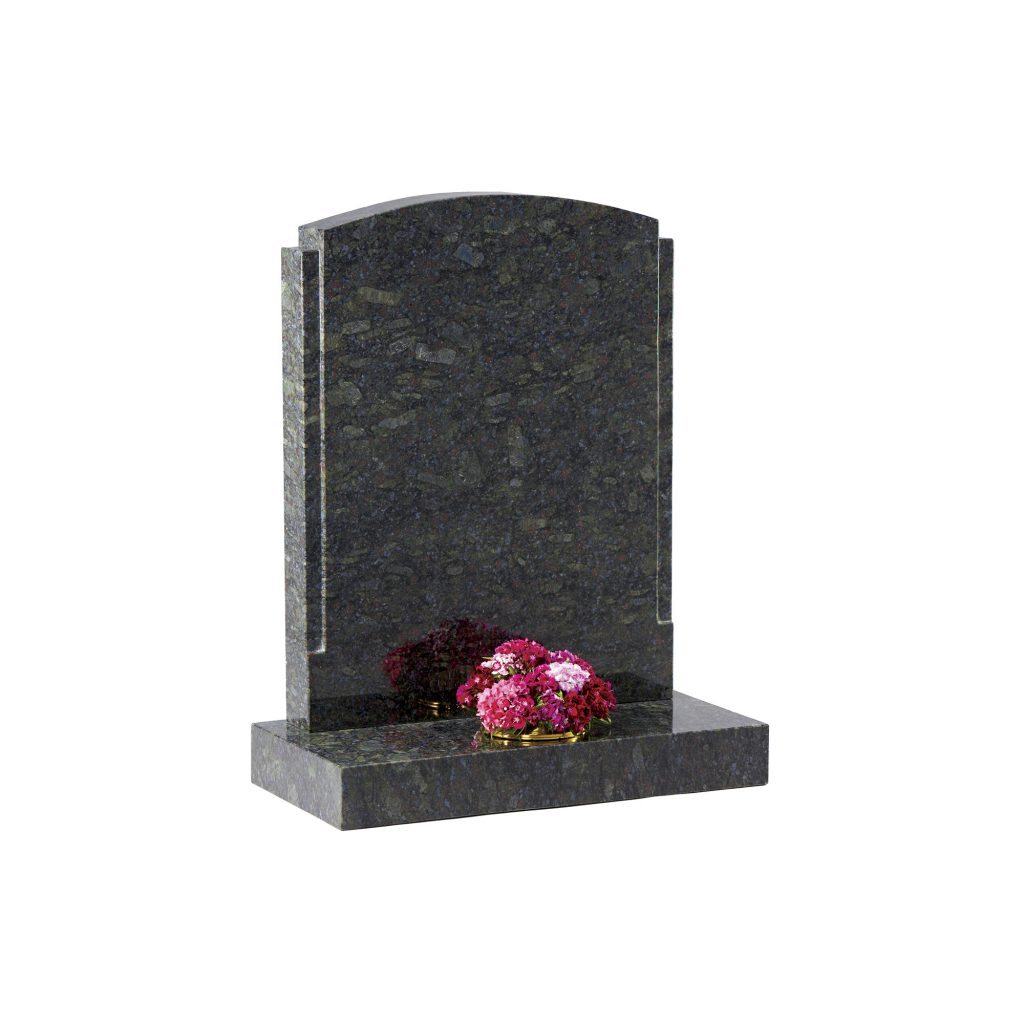 Butterfly Blue Granite Memorial (WG12) Stonerite