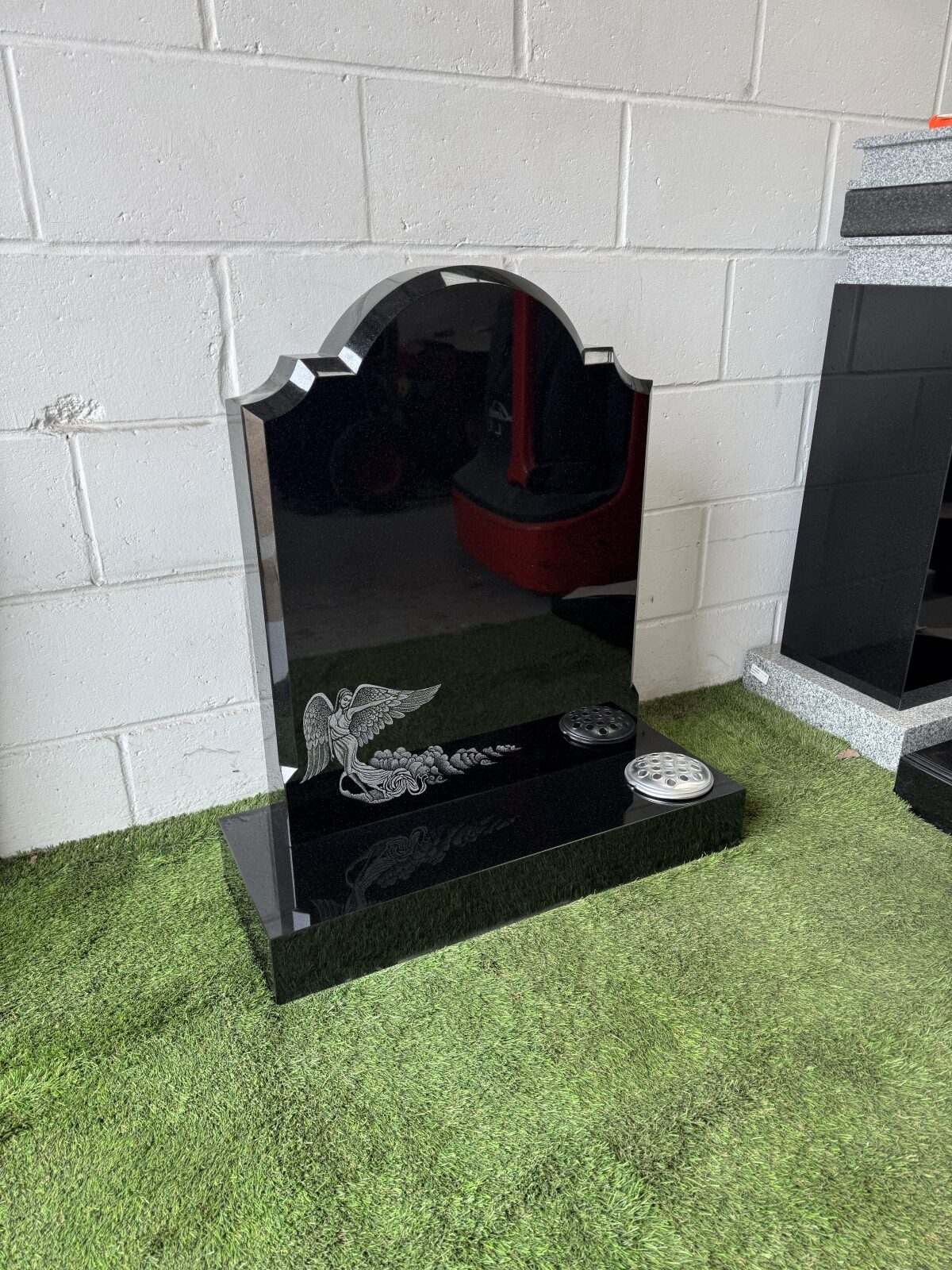 Black Granite headstone Black Granite headstone